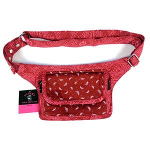 Red Festival Bag Waist Pack Nijens 