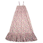 Kinderkleid Nijens Mini-Jaipura Rosa Blumen - NIJENS