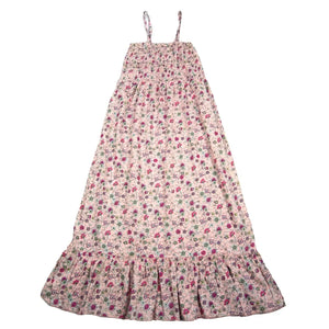 Kinderkleid Nijens Mini-Jaipura Rosa Blumen - NIJENS