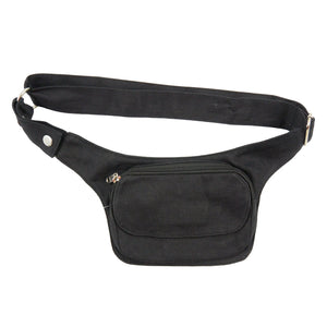 Bauchtasche Schwarz Uni S-XXL Hundefreunde Nijens