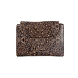 Geldbörse Ledergeldbörse Leder Braun