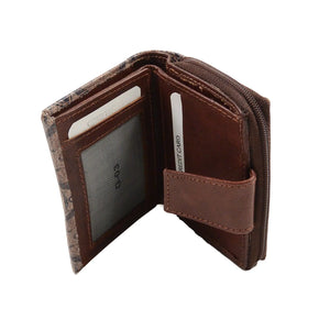 Portemonnaie Ledergeldbörse G-03 mit Mandala-Motiv Geldbörse GA-3 Nijens Shop