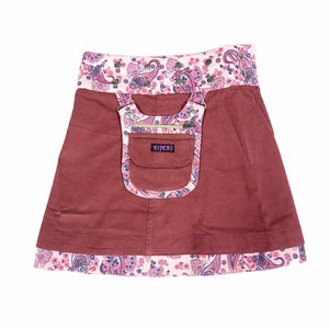 Nijens Wenderock Kinderrock aus Kordsamt-Baumwolle MiniMalk Corduroy Paisley