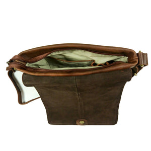Ledertasche Rindsleder TAN NJ-06 - NIJENS