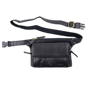 Nijens Leder Pouch, Belt Bag Black NJ-13 Nijens
