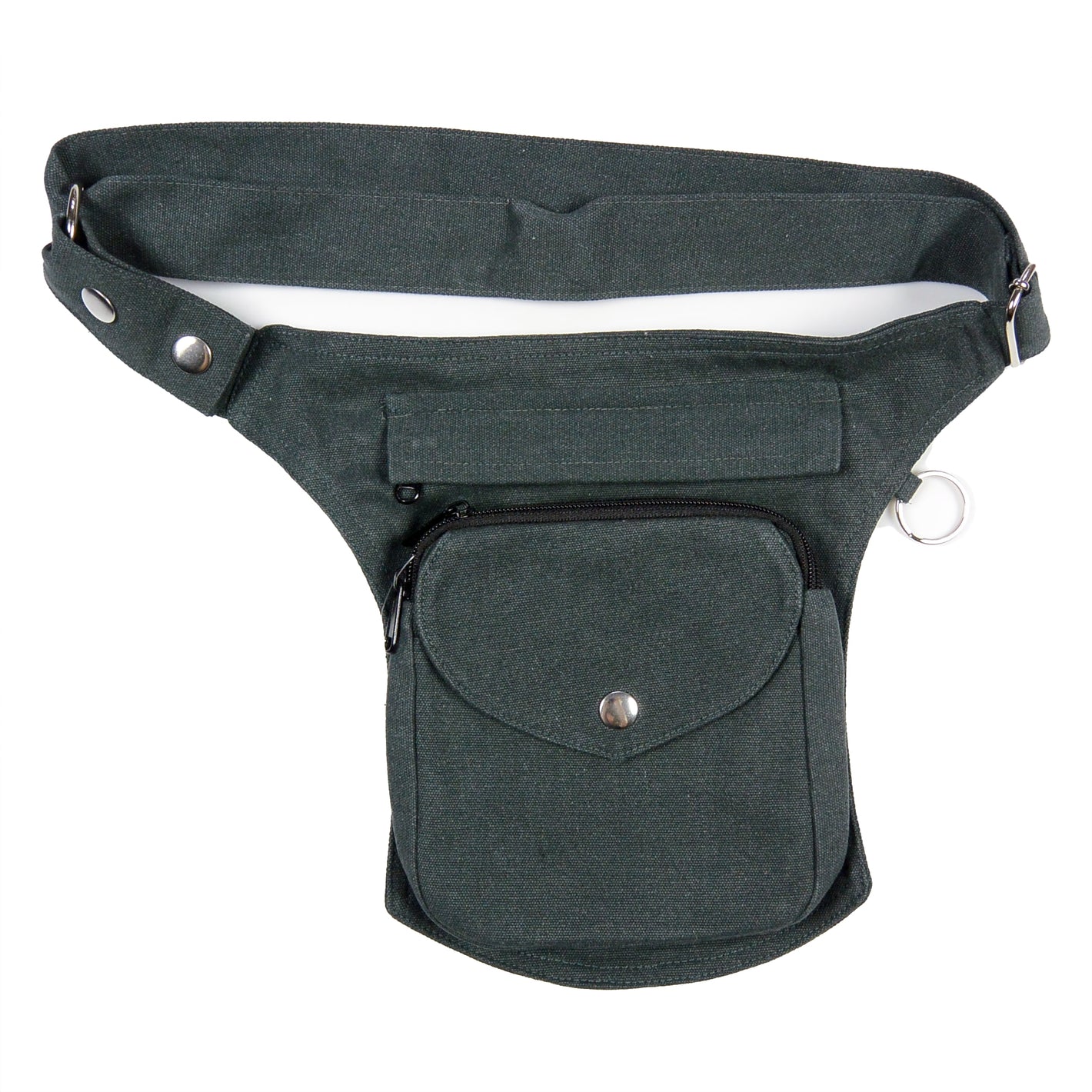 Nijens Man&Unisex Gassi-Tasche S-XXXL in Grüngrau für Hundebesitzer