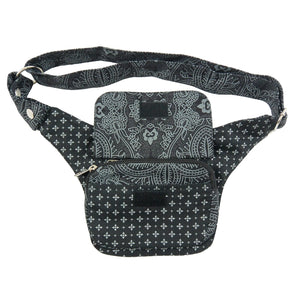 Nijens Bauchtasche aus Stoff in Charcoal 2