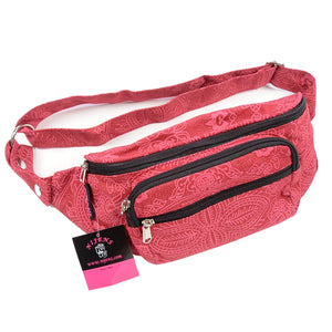 Bum Bag Hüfttasche Rot Om Hund Geschenk Idee