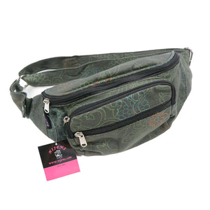 Gassitasche für Hundesport NJ-Torino Green Flowers 26