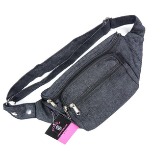 Bum Bag Nijens Torino Denim 01 Charcoal