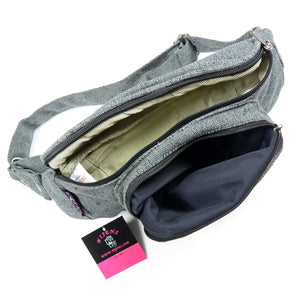 Gassi-Tasche Leckerlibeutel Grau für Hundebesitzer