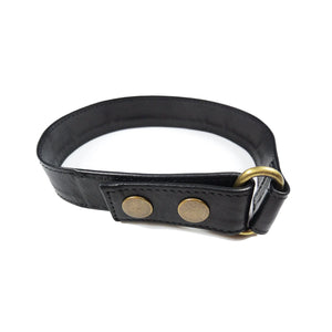 Gürtel-Verlängerung XXXL Hüfttaschen Leder Schwarz - NIJENS