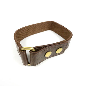 Nijens Gürtel-Verlängerung XXXL Hüfttaschen Leder Nuss Braun