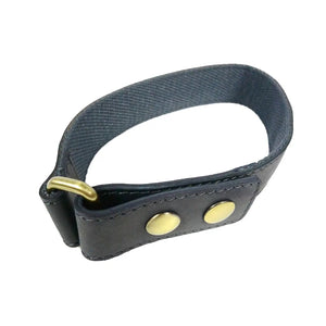 Nijens Gürtel-Verlängerung XXXL Hüfttaschen Leder Charcoal