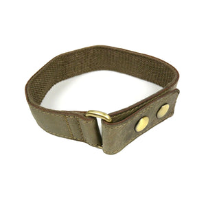 Nijens Gürtel-Verlängerung XXXL Hüfttaschen Leder Olive