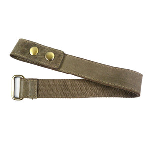 Nijens Gürtel-Verlängerung XXXL Hüfttaschen Leder Olive 2