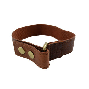 Gürtel-Verlängerung XXXL Hüfttaschen Leder Braun Brandy Nijens