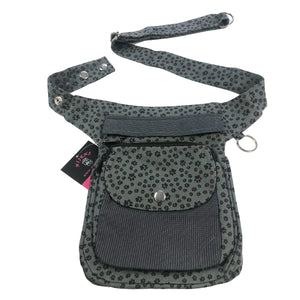 Nijens Gassi-Tasche S-XXXL für Hundebesitzer Hannover Pfoten-723 Grau