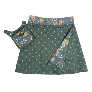 Nijens Kinderrock Mini Rock Dunkelgrün
