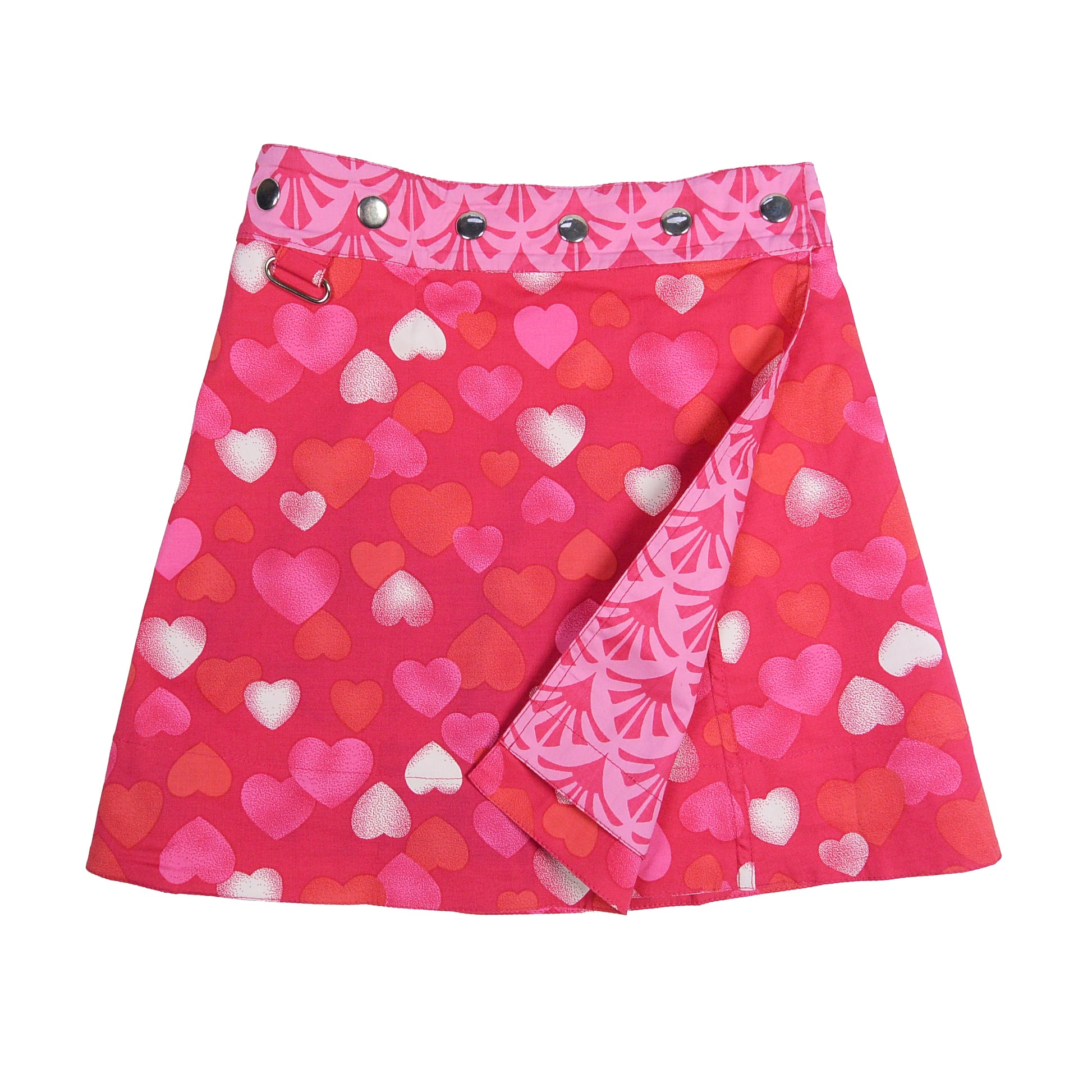 Nijens Kinderrock Herzen Fuchsia-Rosa