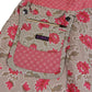Nijens Damen Rock mit abnehmbarer Tasche aus Baumwolle Altrosa