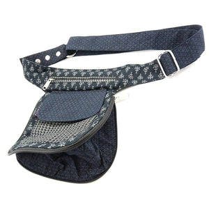 Wendbare Bauchtasche Nijens Gürteltasche S-XXL Stoff Charcoal 4