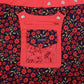 Nijens Wenderock XL Wickelrock aus 100% Baumwolle mit Floralen Motiven in Rot 3
