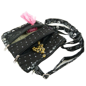 Nijens Gassi-Umhängetasche mit Öse, Leckerlifach für Hund 762