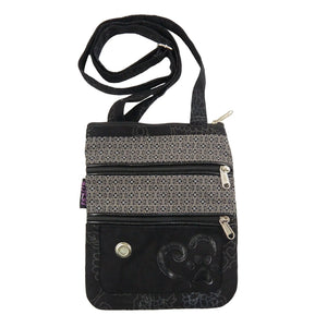 Gassi-Umhängetasche mit Leckerlifach aus Canvas - Lisbon Small 853 Nijens Shop