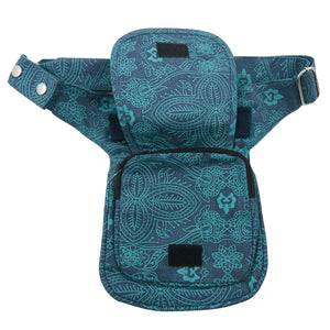 Bauchtasche Hippie Tasche S-XXL Stoff Petrol Tasche Nijens 2