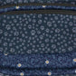 Nijens Gürteltasche Multifach-Gassi-Tasche (Pfotenmuster Nachtblau) 2
