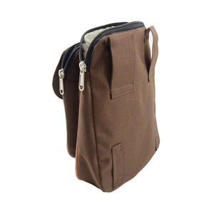 Nijens Wasserabeisende Beuteltasche mit Schlaufen Braune Farbe