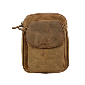 Nijens Beuteltasche Leder Wildleder Tasche für Hundetraining