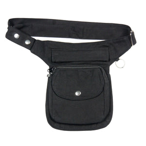 Nijens Gassi-Tasche S-XXXL Schwarz Uni für Hundebesitzer NJ-Hannover