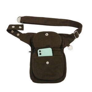 Nijens Gassi-Tasche in Braun für Hundebesitzer 3