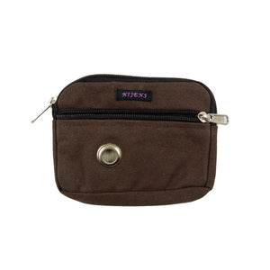 Nijens Kleine Beuteltasche - Hundekotbeutel Spender (Dunkelbraun)