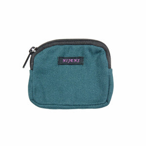Nijens Kleine Beuteltasche Mini Beutel Stoff Petrol 0258