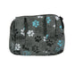 Nijens Small pouch with Loops - fabric pouch with dog paw print 0549