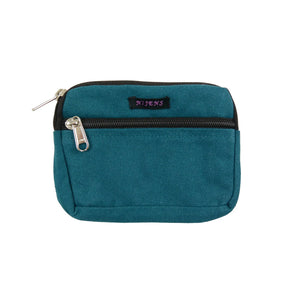 Nijens kleine Beuteltasche für Hundekotbeutel - Täschchen Stoff Petrol