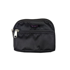 Nijens kleine Beuteltasche (100% Wasserdicht, Schwarz) mit Schlaufen