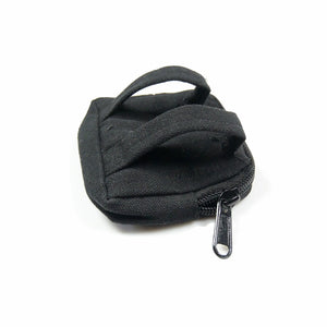 Nijens Kleine Beuteltasche mit Schlaufen in Schwarz