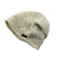Wolle Mütze Lange Beanie Nijens Winteraccessories Angenehm Weich Flexible Schurwolle Schön Perlmutt Bild