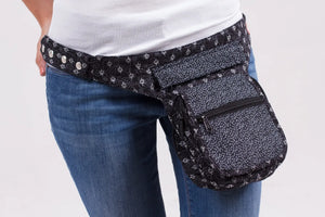 Bauchtasche Nijens Fanny Pack Black 2