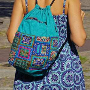 NijensGanga Rucksack - Pfauenaugen 639 - NIJENS