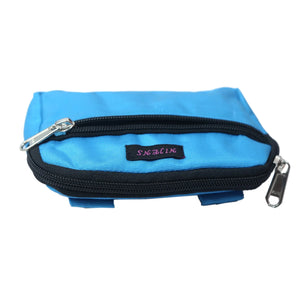 Nijens kleine Beuteltasche (100% Wasserdicht, Türkis) mit Schlaufen für Hundekotbeutel 057108