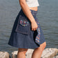 Wenderock Nijens Skirt Blue Cotton