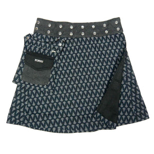 Wenderock NijensRasmalai Tweed Black Print-117 - NIJENS