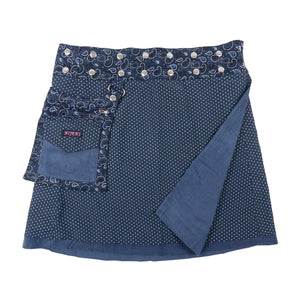 Nijens Corduroy Skirt Blue