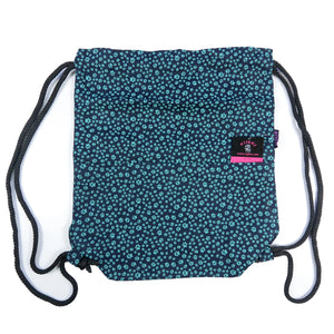 Rucksack Nijens Bag Pfoten Teal Beutel Canvas