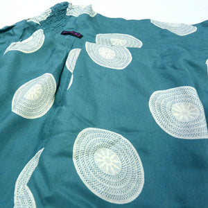 Maxirock Sommerrock S-XXL NijensShalva Maxi Aquamarine-18 - NIJENS
